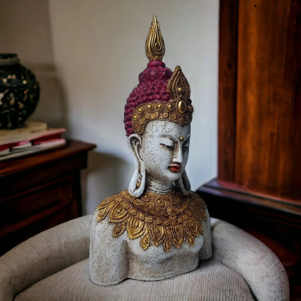 Buddha Statue - Rustic Finish WINNKRAFT