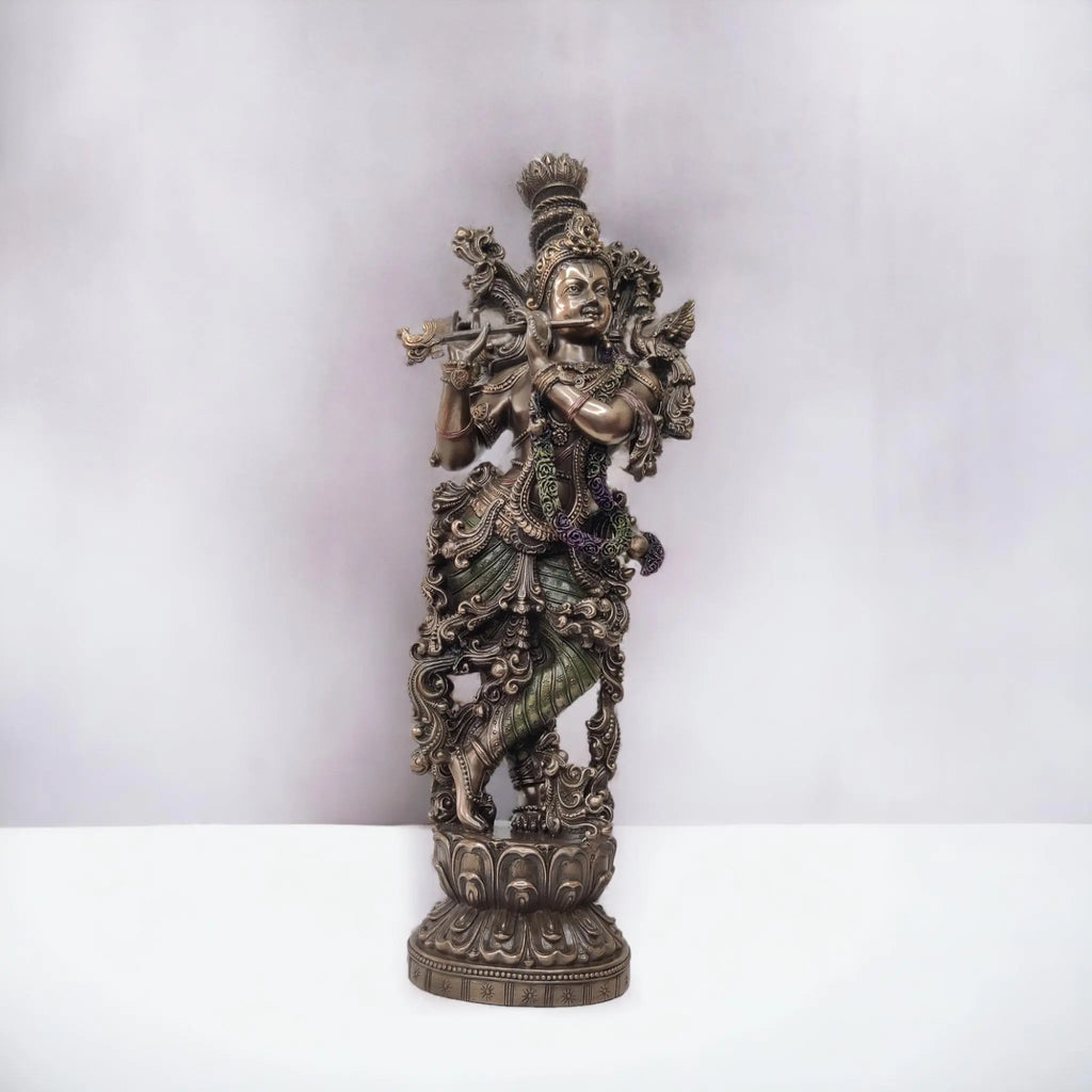 Idol Krishna in Bronze WINNKRAFT